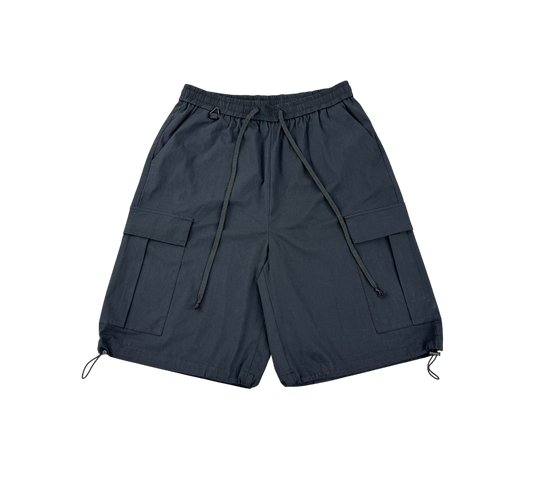 Oversized Utility Cargo Shorts